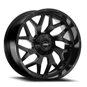 Wheels - Rough Country - Torque TW427 Vortex - Satin Black